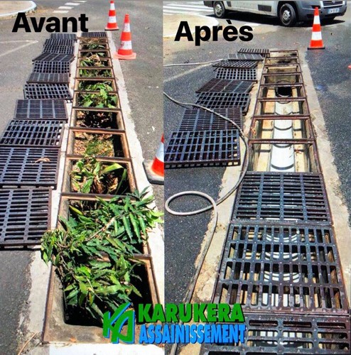 des canalisations Guadeloupe